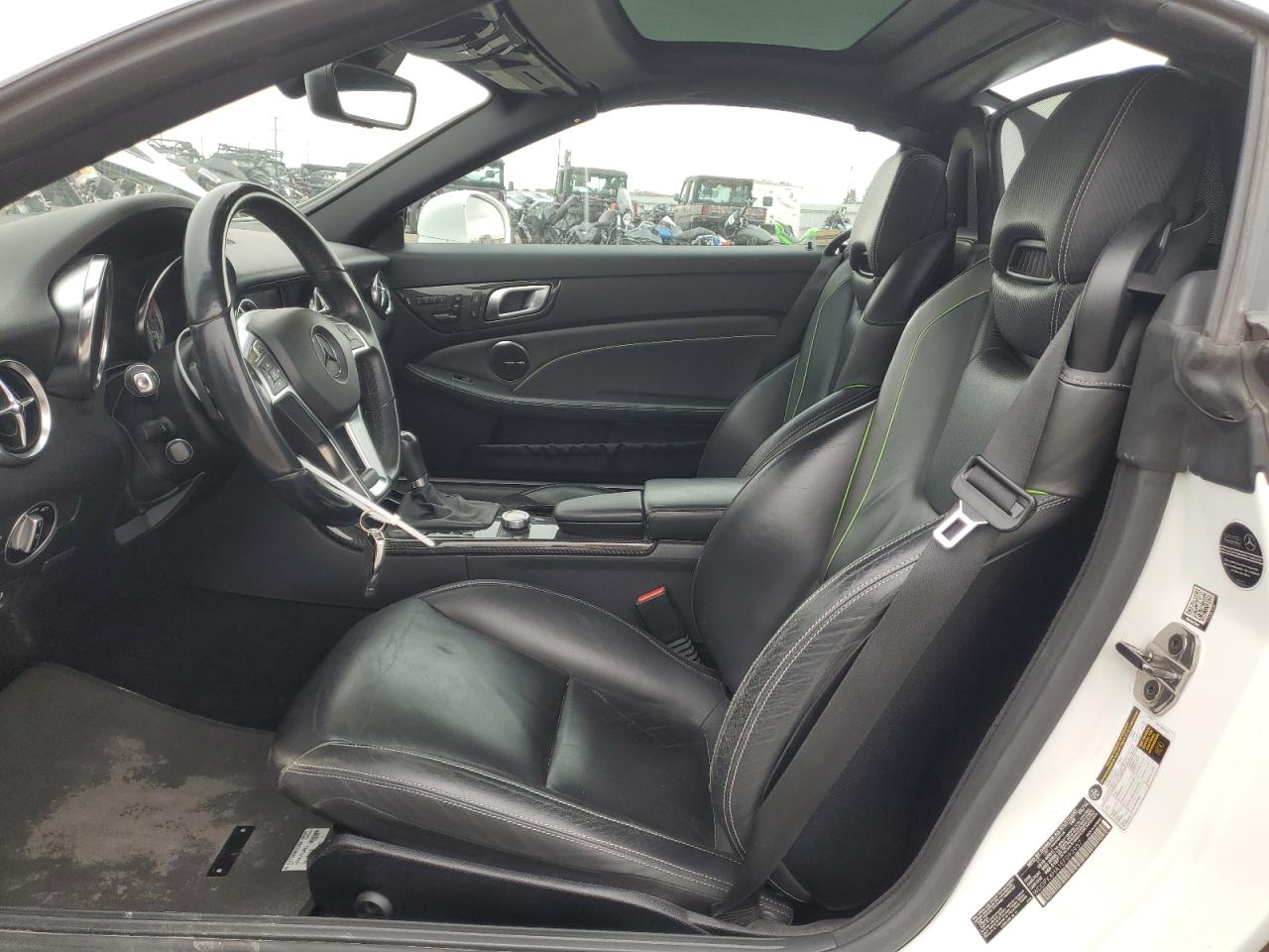 2014 Mercedes-Benz SLK-klasse VIN WDDPK4HA1EF093957 Copart auction photo, rear end damage thumbnail 7