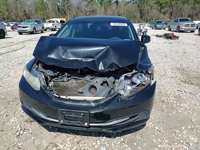 2013 Honda Civic VIN 2HGFB2F55DH596471 Copart auction photo, front end / side damage thumbnail 13