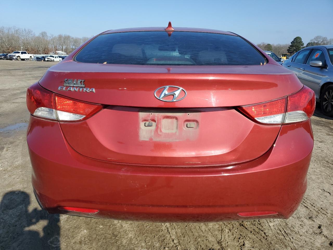 2013 Hyundai Elantra VIN KMHDH4AE7DU524588 Copart auction photo, mechanical / minor dent/scratches damage thumbnail 6