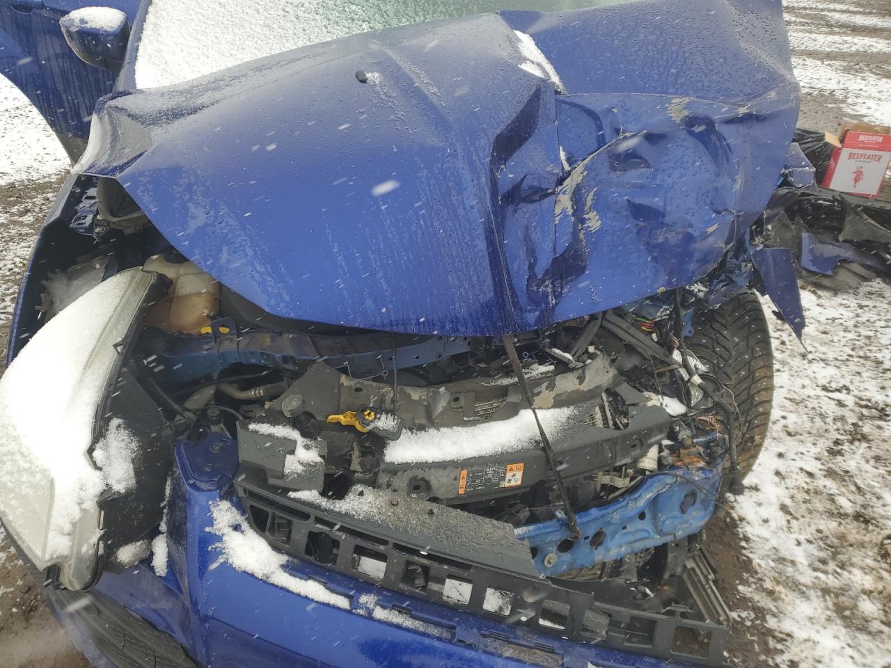 2015 Ford Escape VIN 1FMCU9G98FUA84818 Copart auction photo, front end / undercarriage damage thumbnail 12