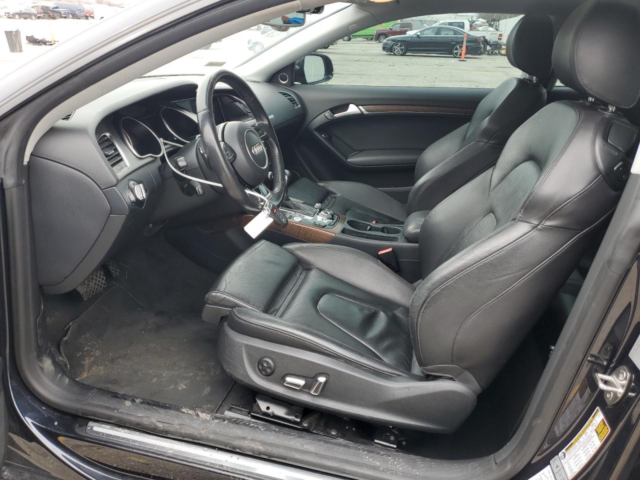 2014 Audi A5 VIN WAULFAFR4EA061289 Copart auction photo, all over damage thumbnail 7