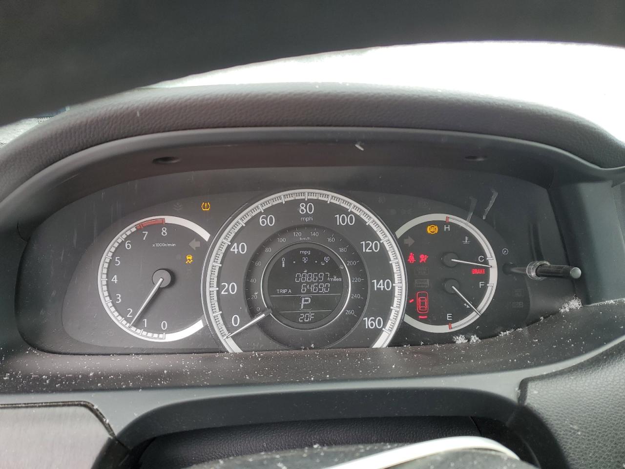 2014 Honda Accord VIN 1HGCR2F78EA054393 Copart auction photo, front end damage thumbnail 9