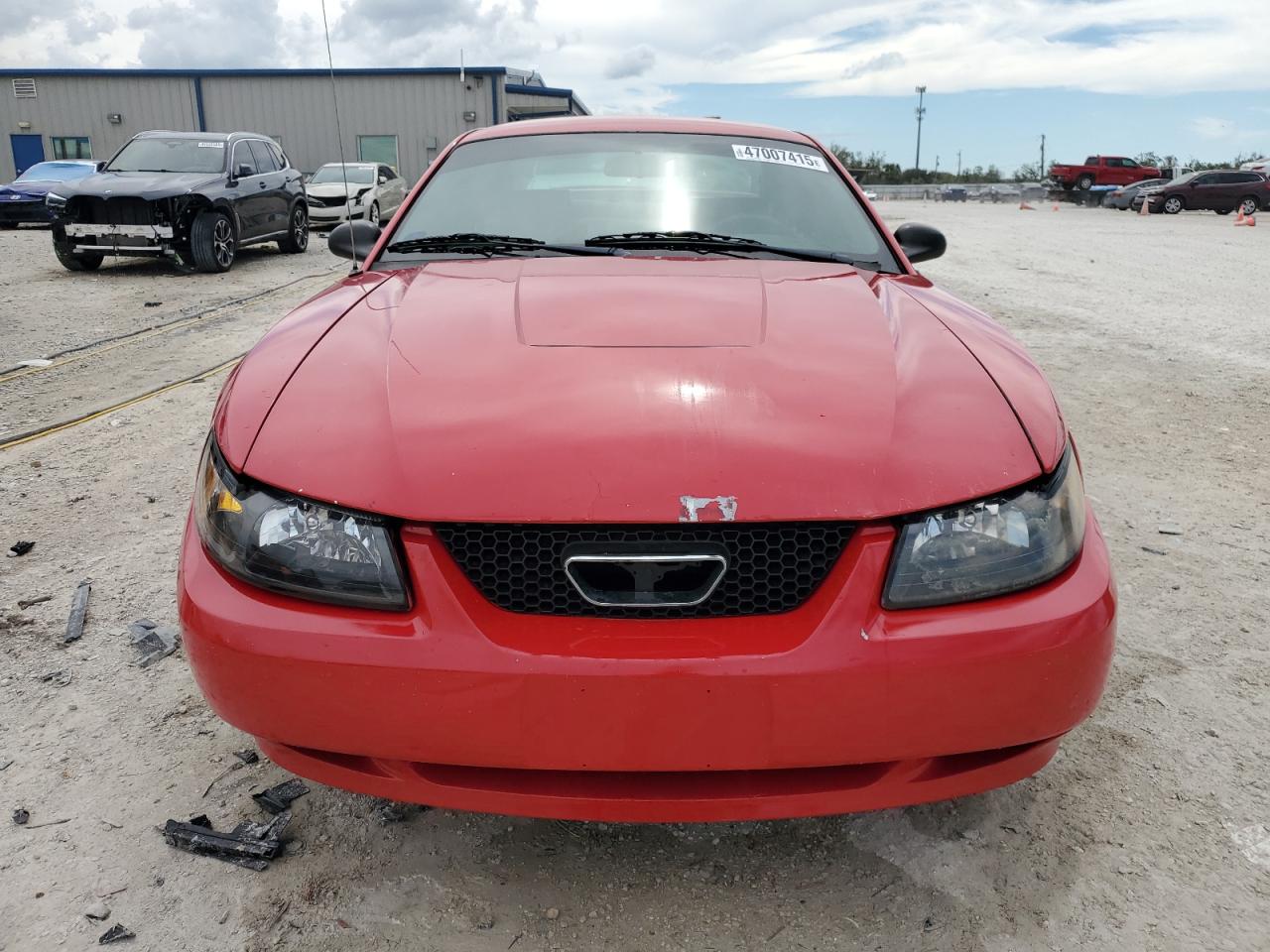 2004 Ford Mustang VIN 1FAFP40644F198897 Copart auction photo, front end damage thumbnail 5