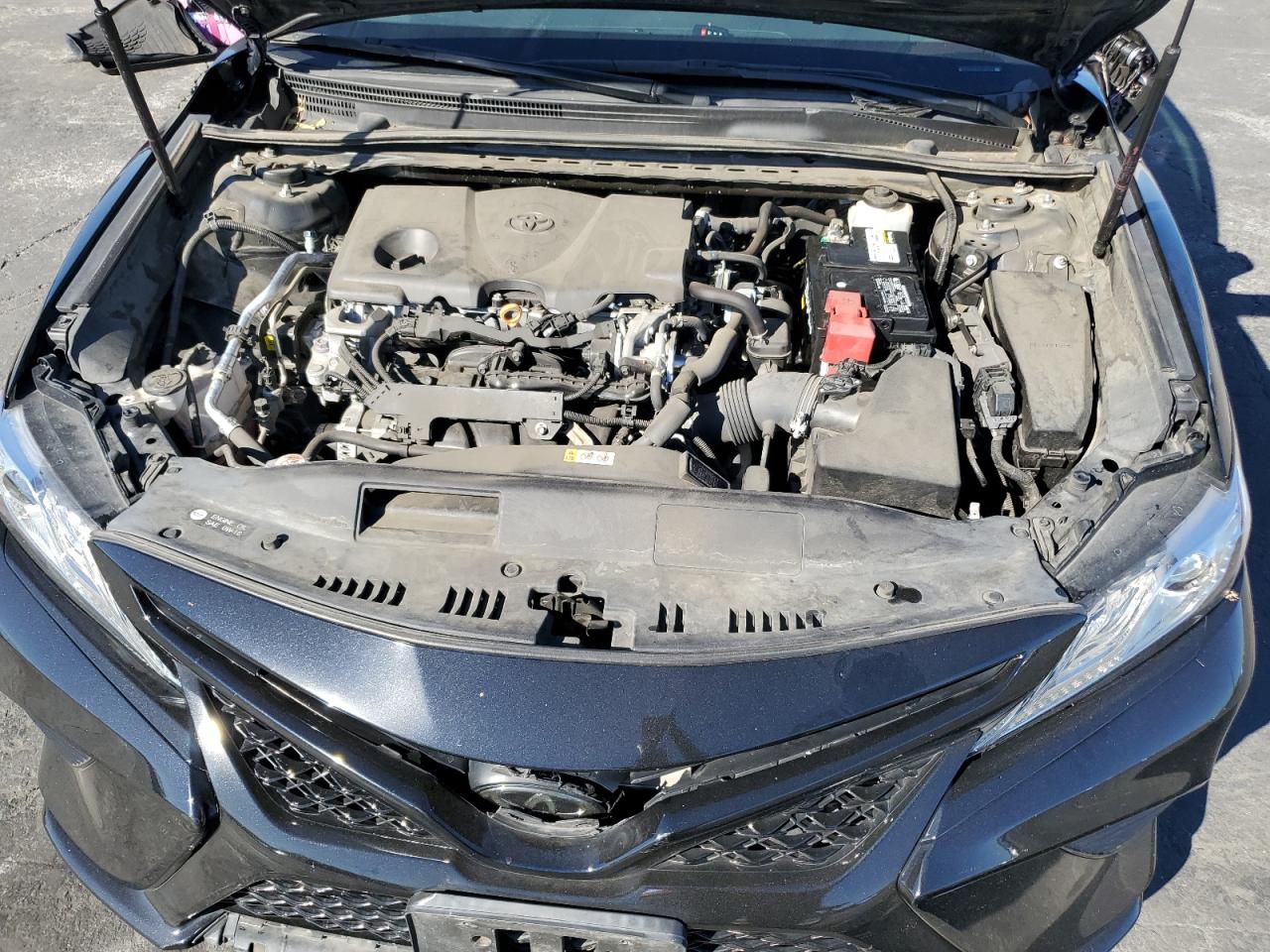 2020 Toyota Camry VIN 4T1K61AKXLU992055 Copart auction photo, side / rear end damage thumbnail 12