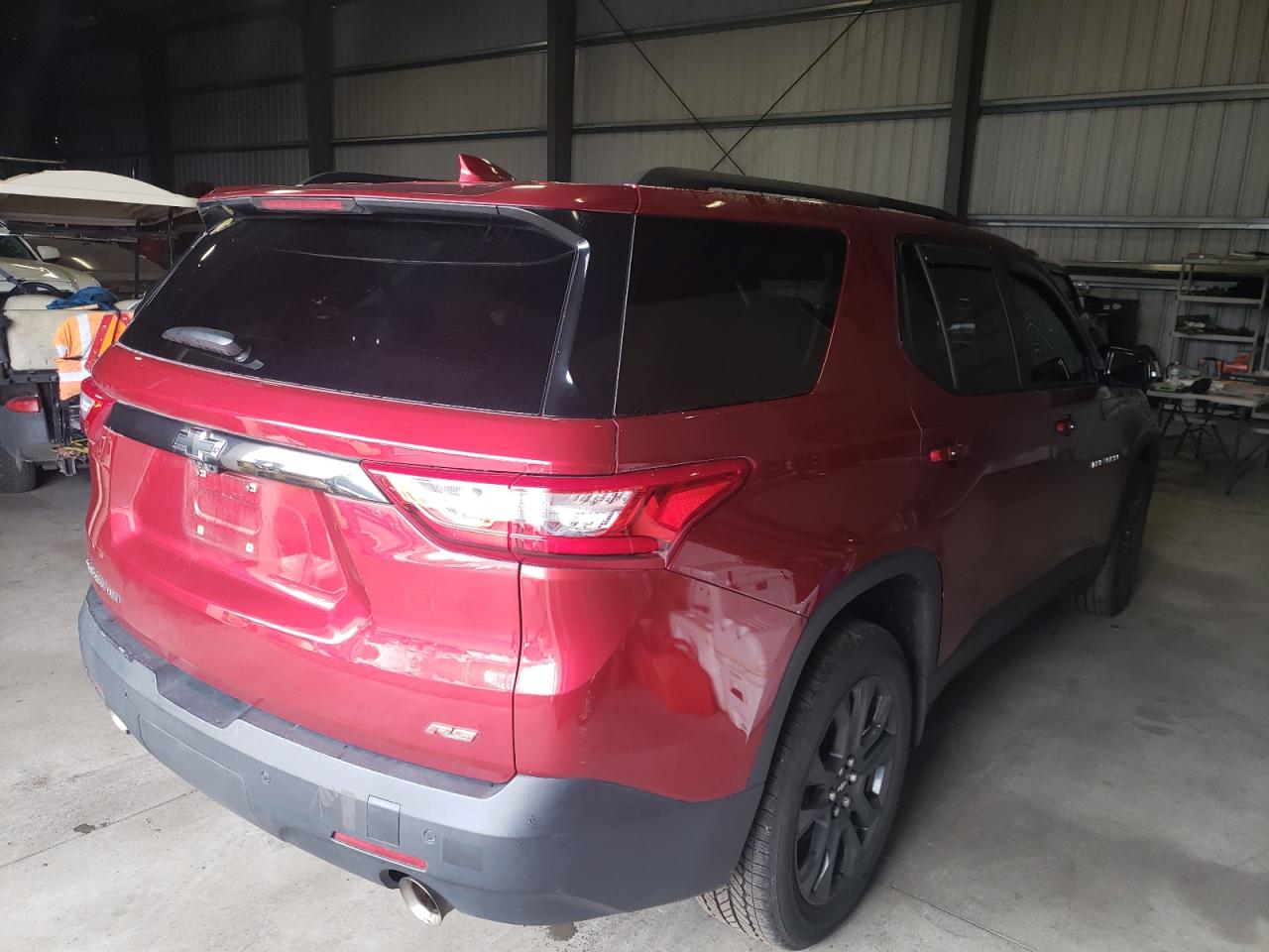 2019 Chevrolet Traverse VIN 1GNEVJKW0KJ129049 Copart auction photo, front end damage thumbnail 3