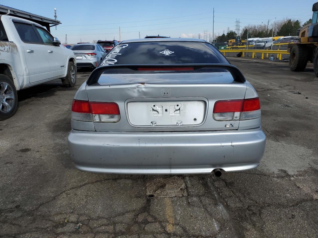 2000 Honda Civic VIN 1HGEJ8246YL096343 Copart auction photo, front end damage thumbnail 6