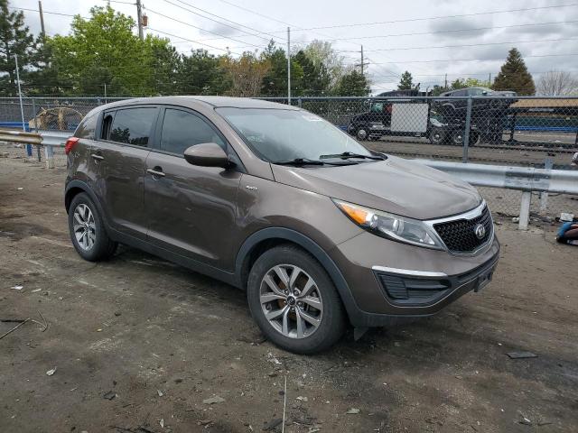 2015 KIA Sportage VIN KNDPBCAC4F7757406 Copart auction photo, vandalism damage thumbnail 4