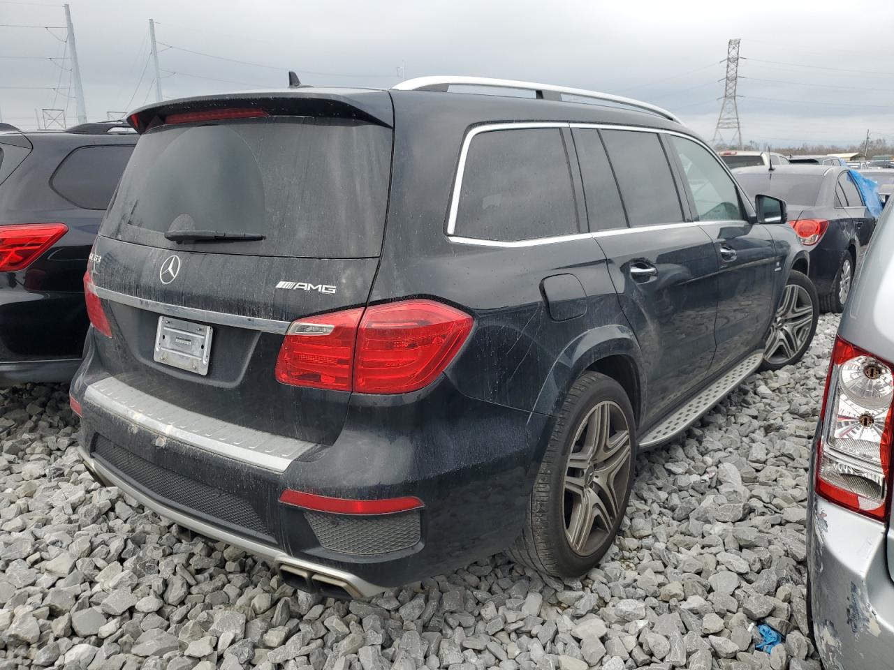 2013 Mercedes-Benz GL-klasse VIN 4JGDF7EE4DA262189 Copart auction photo, normal wear damage thumbnail 3