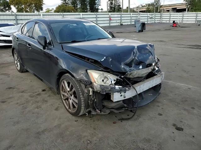 2008 Lexus IS VIN JTHBE262785018121 Copart auction photo, front end / mechanical damage thumbnail 11