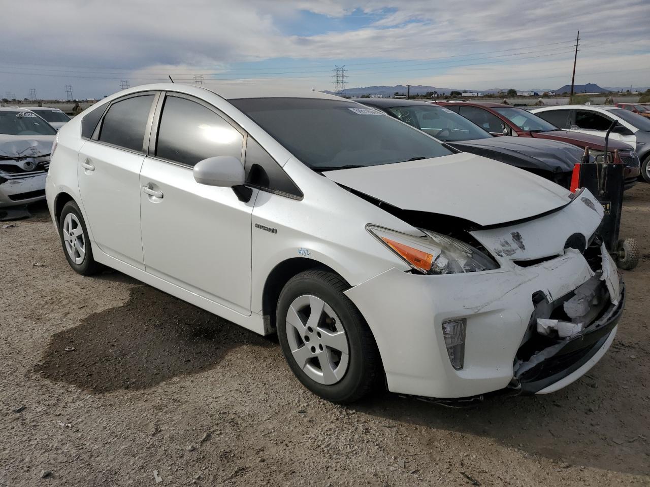 2015 Toyota Prius VIN JTDKN3DU2F0481919 Copart auction photo, front end / mechanical damage thumbnail 4