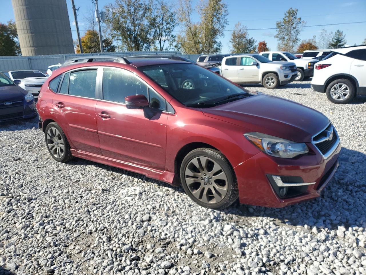 2015 Subaru Impreza VIN JF1GPAU64F8309890 Copart auction photo, rear end / side damage thumbnail 4