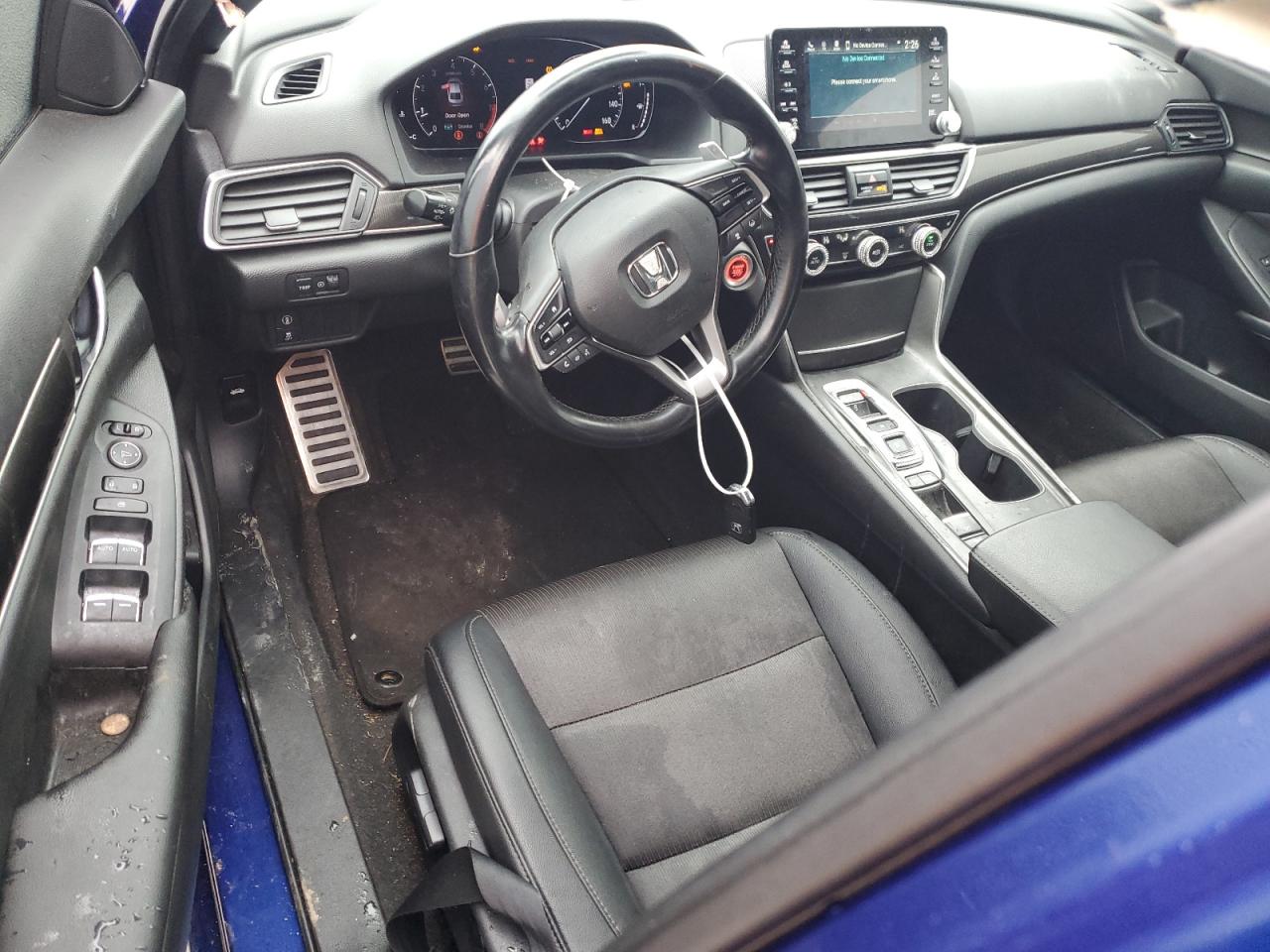 2020 Honda Accord VIN 1HGCV2F34LA026483 Copart auction photo, side / rear end damage thumbnail 8