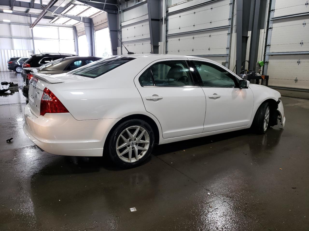 2011 Ford Fusion VIN 3FAHP0JA1BR256520 Copart auction photo, front end / side damage thumbnail 3