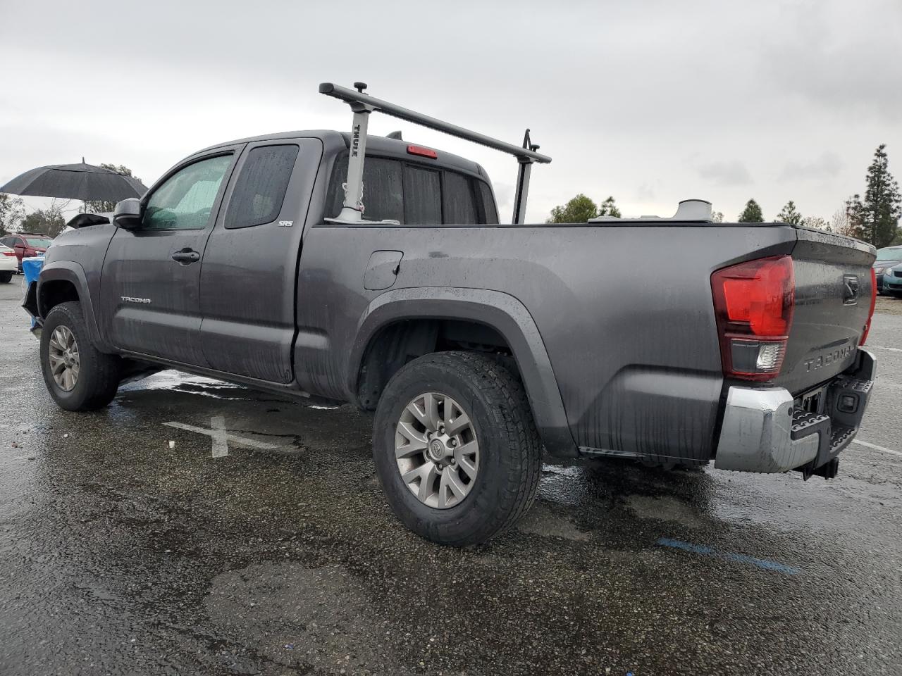 2018 Toyota Tacoma VIN 5TFRZ5CN3JX065967 Copart auction photo, front end damage thumbnail 2