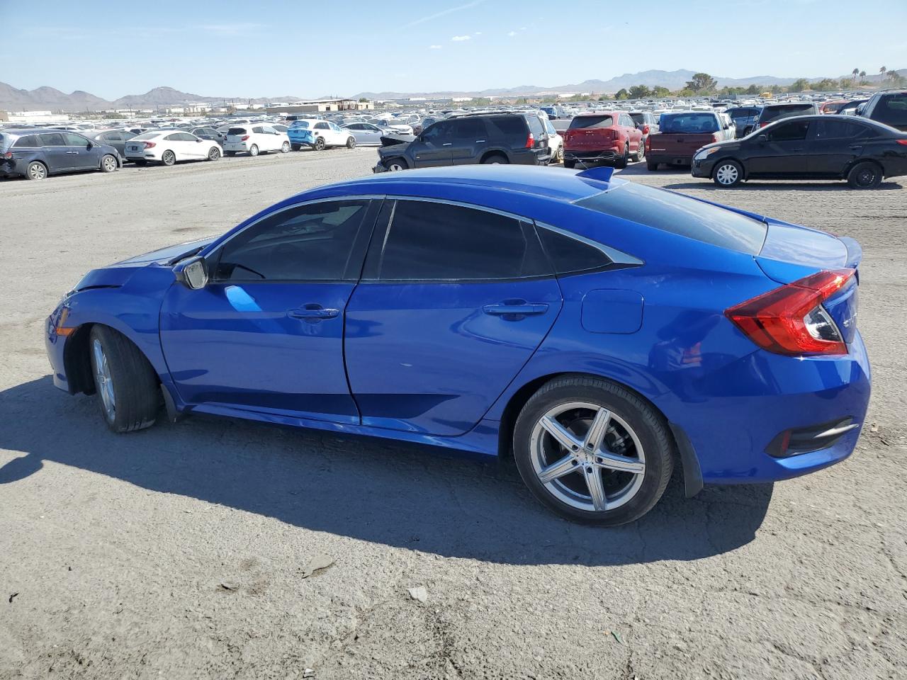 2018 Honda Civic VIN JHMFC1F33JX025524 Copart auction photo, front end damage thumbnail 2