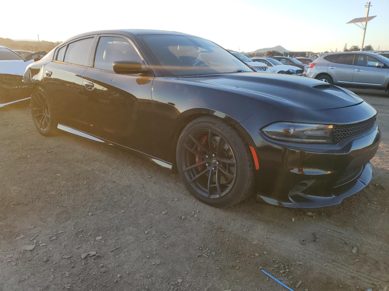 2018 Dodge Charger VIN 2C3CDXGJ3JH203037 Copart auction photo, vandalism / rear end damage thumbnail 4