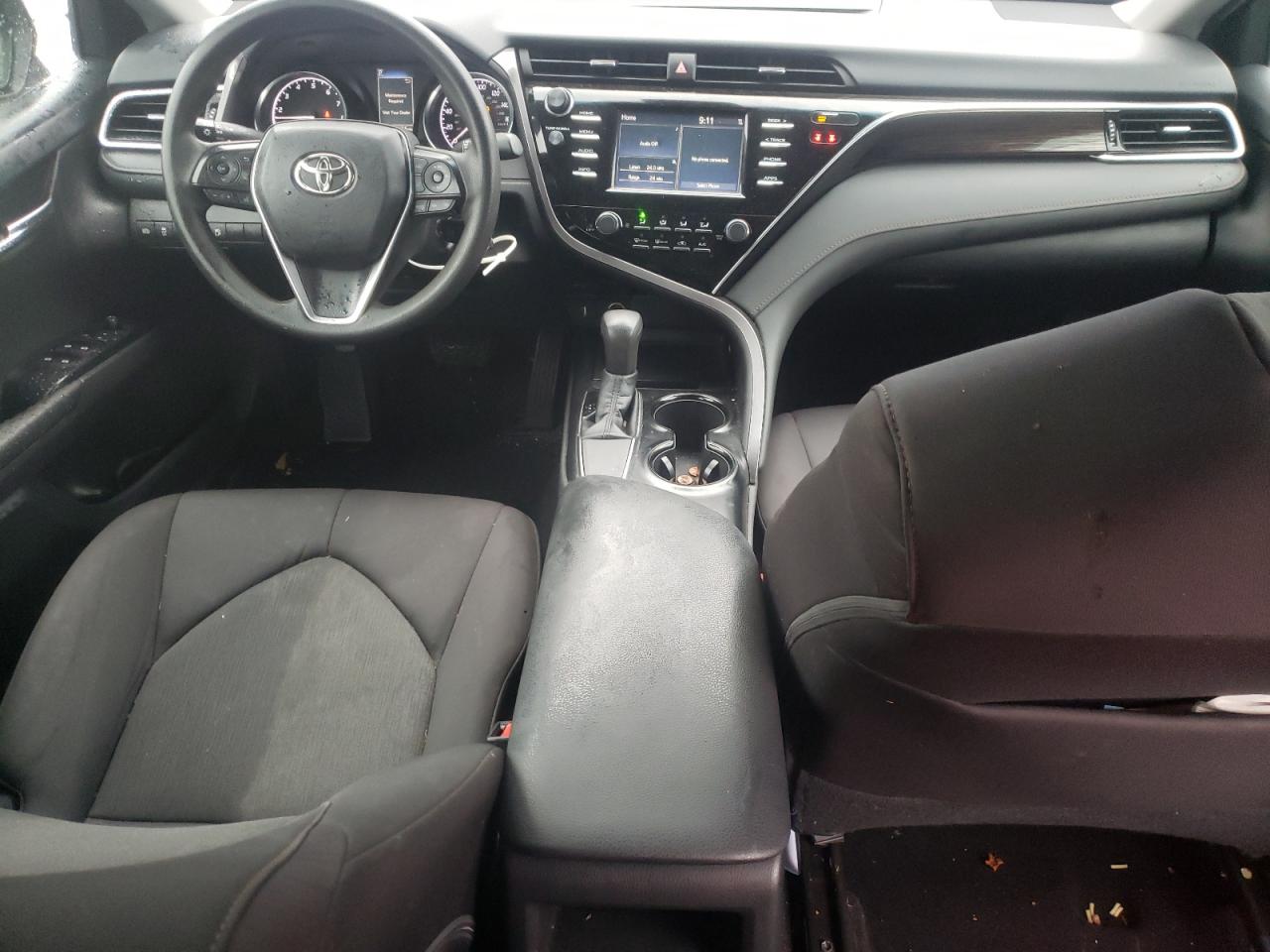 2018 Toyota Camry VIN 4T1B11HK0JU524806 Copart auction photo, front end / side damage thumbnail 8