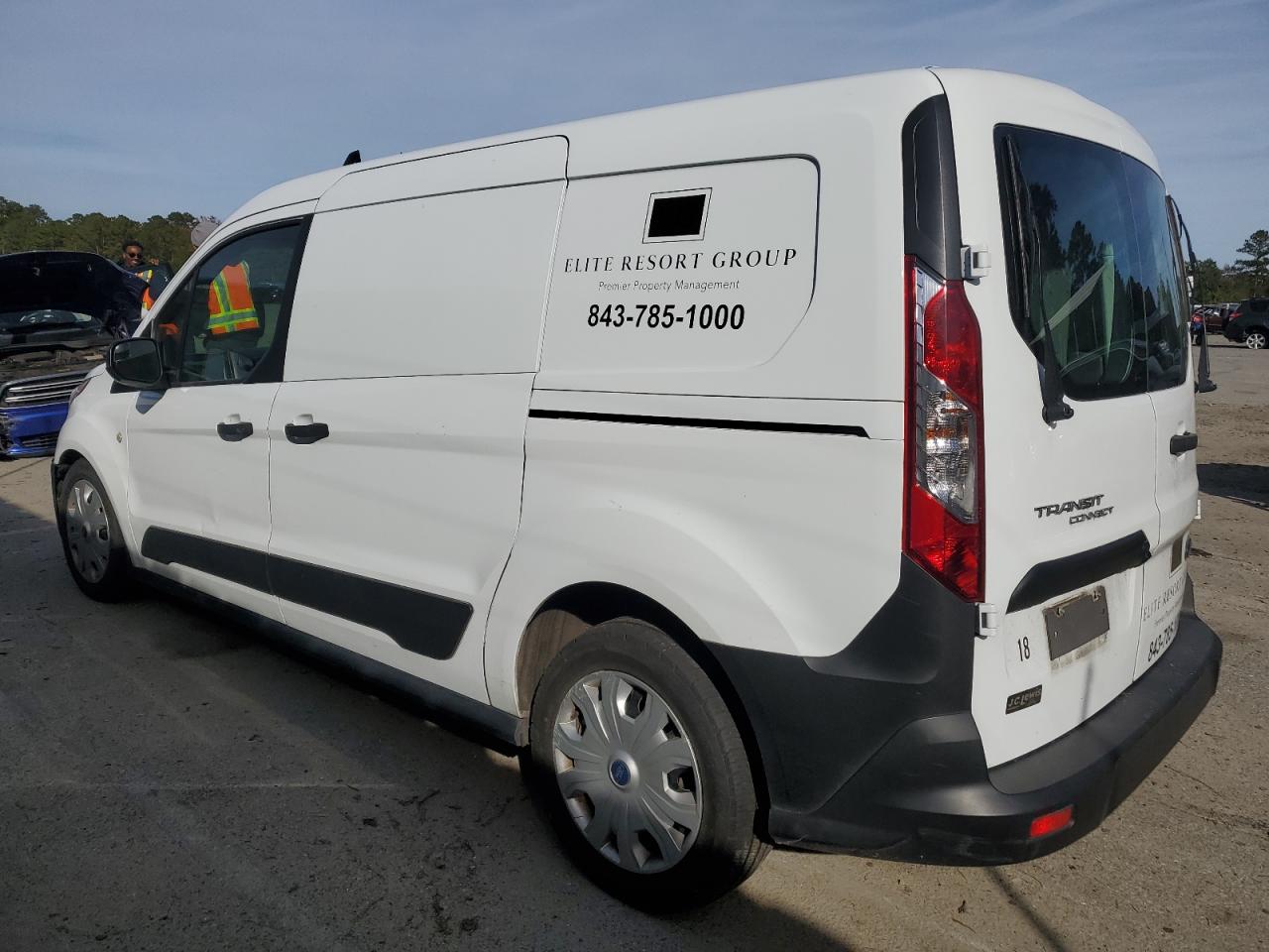 2020 Ford Transit VIN NM0LS7E21L1453324 Copart auction photo, front end / undercarriage damage thumbnail 2