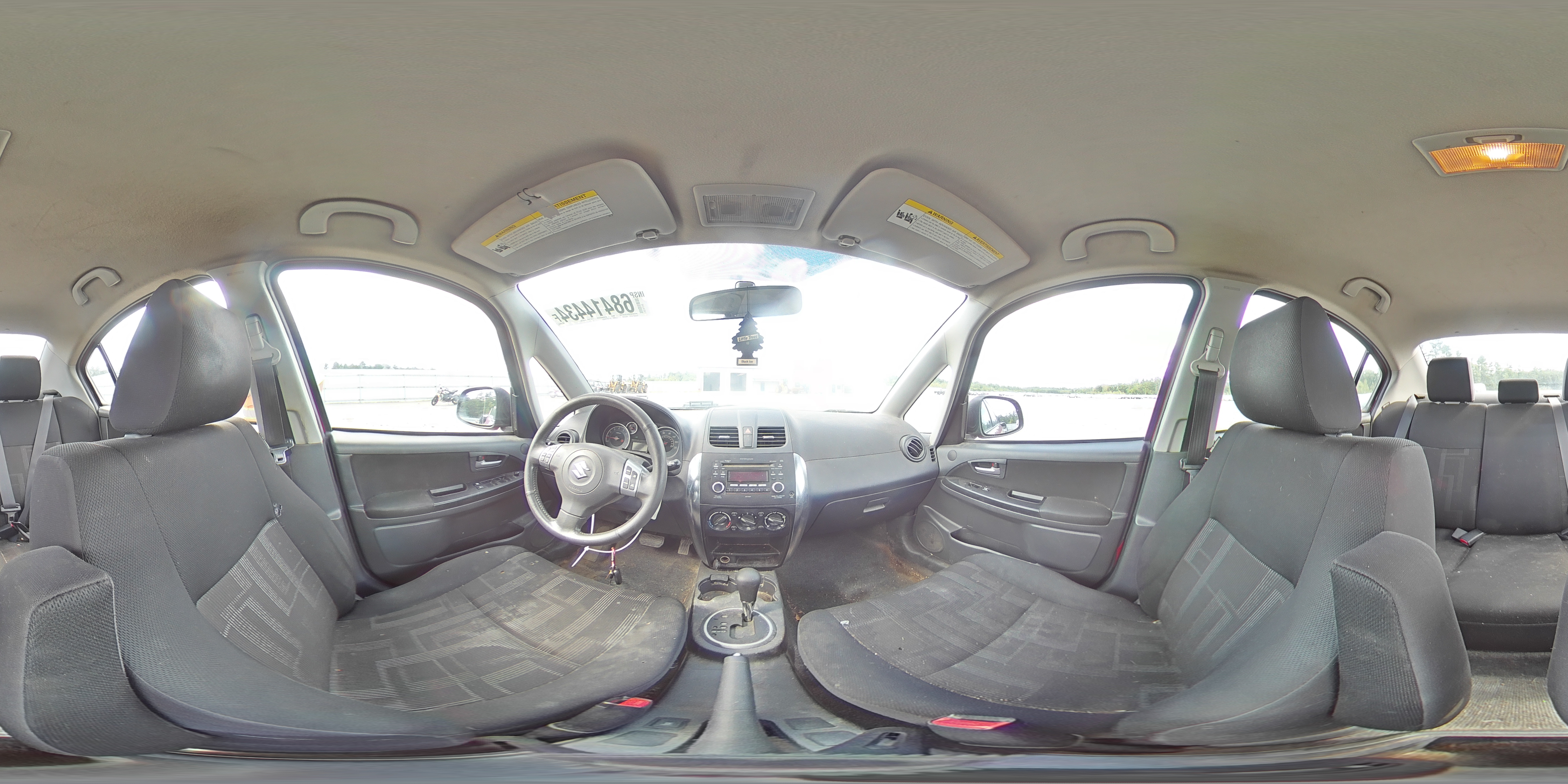 2012 Suzuki SX4 VIN JS2YC5A34C6300079 Copart auction photo, rear end / side damage thumbnail 12