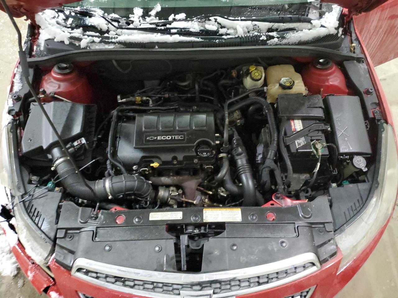 2012 Chevrolet Cruze VIN 1G1PF5SC1C7306176 Copart auction photo, front end damage thumbnail 11