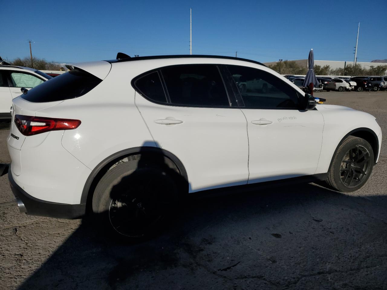 2021 Alfa Romeo Stelvio VIN ZASPAJAN8M7D00921 Copart auction photo, front end damage thumbnail 3