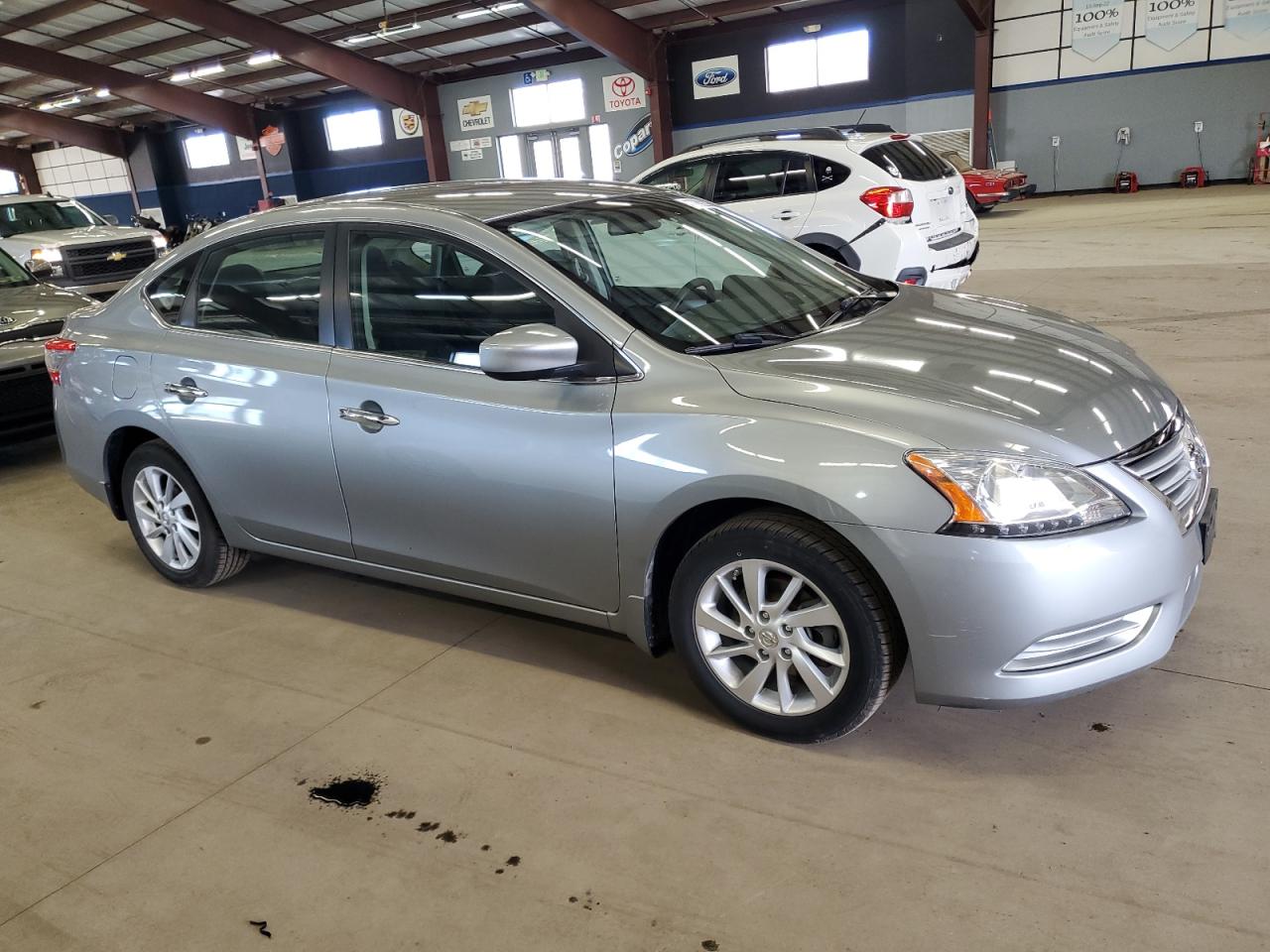 2013 Nissan Sentra VIN 3N1AB7AP1DL750747 Copart auction photo, minor dent/scratches damage thumbnail 4