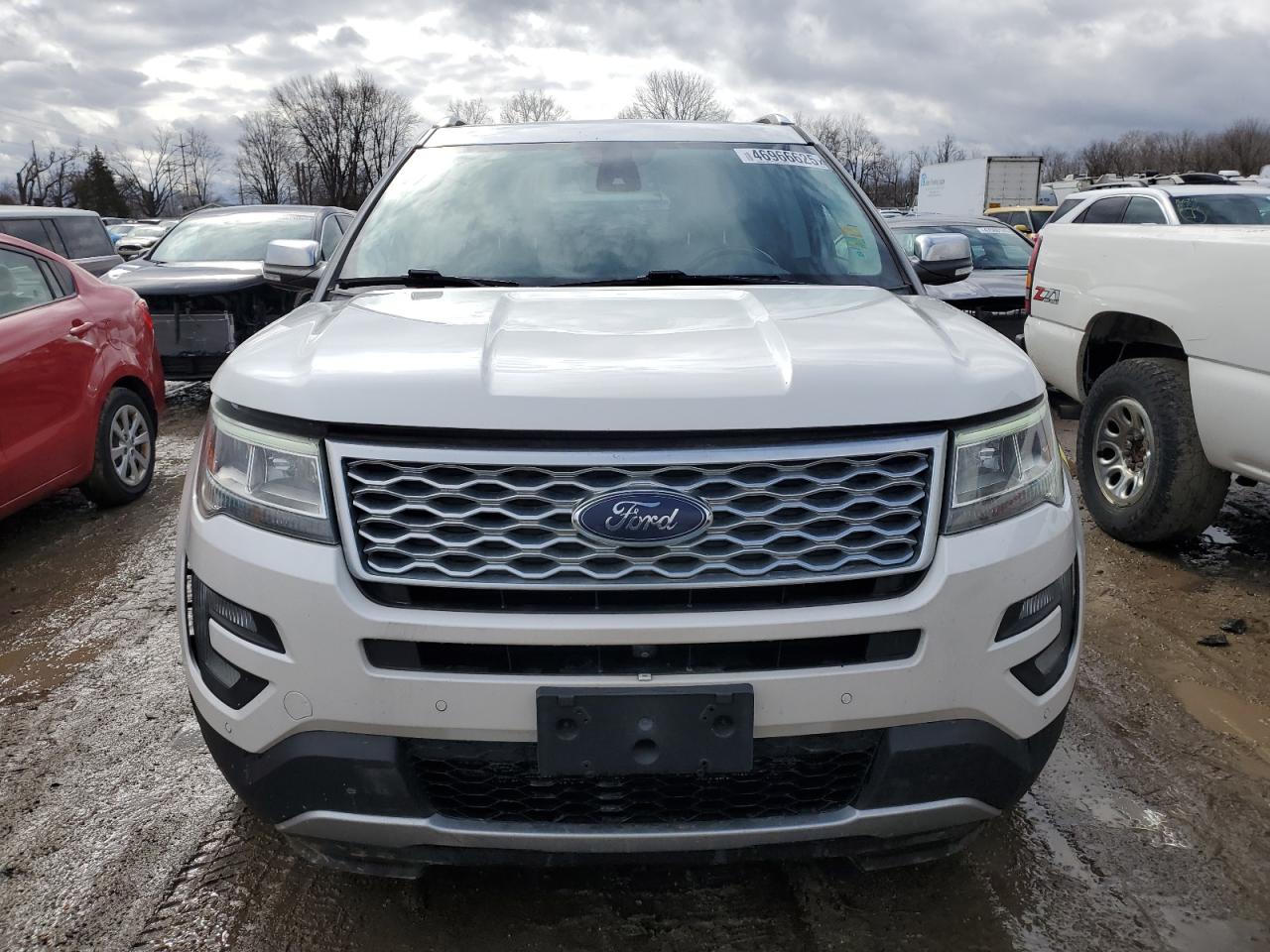 2017 Ford Explorer VIN 1FM5K8HT5HGA00782 Copart auction photo, side damage thumbnail 5