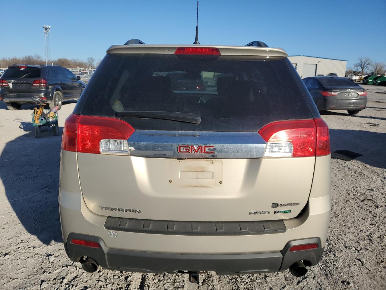 2012 GMC Terrain VIN 2GKFLTE51C6217922 Copart auction photo, front end / hail damage thumbnail 6