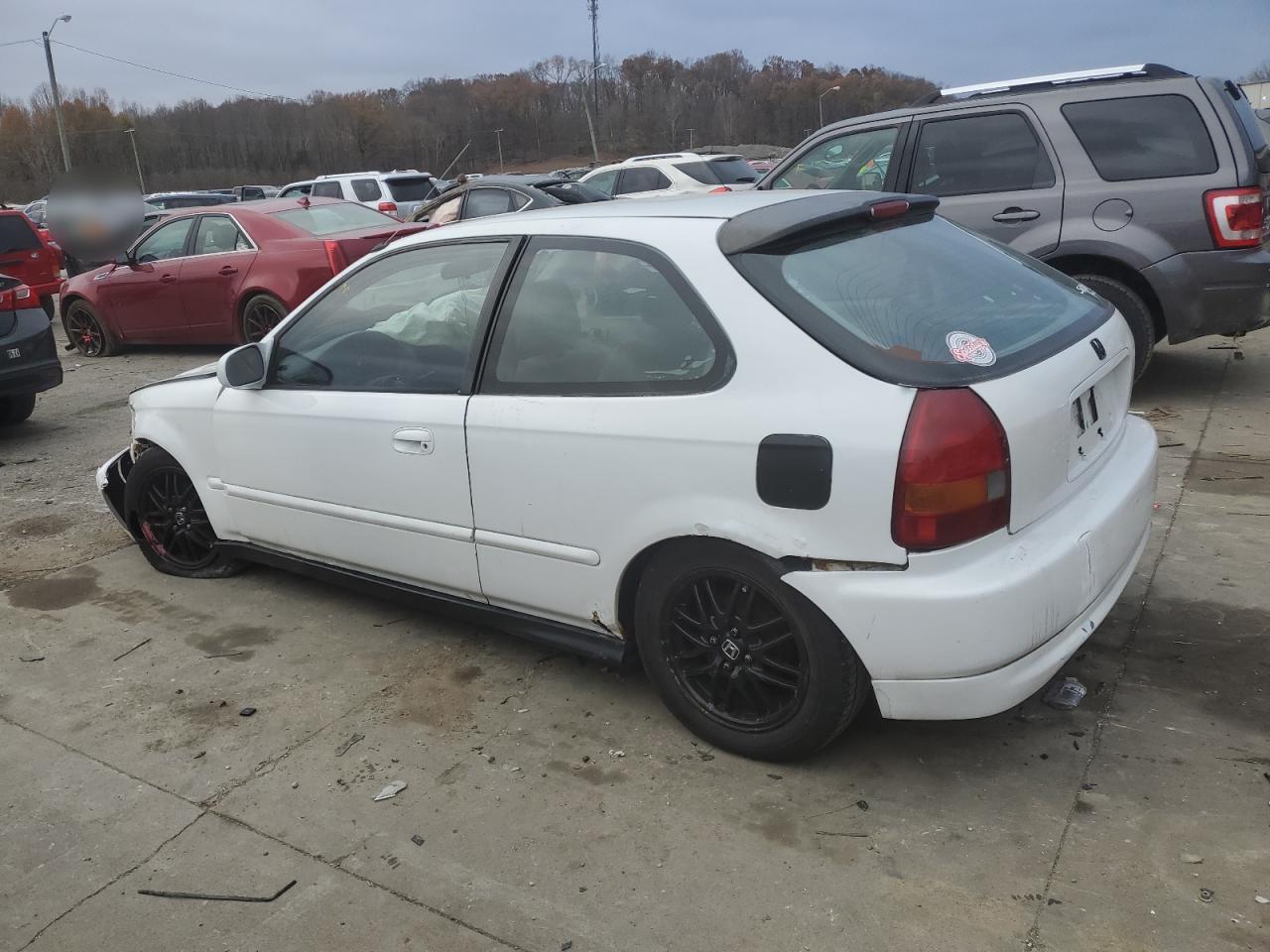 1997 Honda Civic VIN 2HGEJ6422VH102020 Copart auction photo, front end damage thumbnail 2