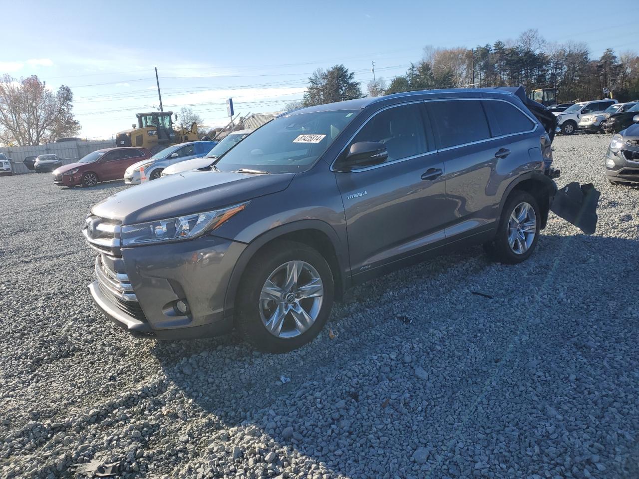 2017 Toyota Highlander VIN 5TDDGRFH4HS031839