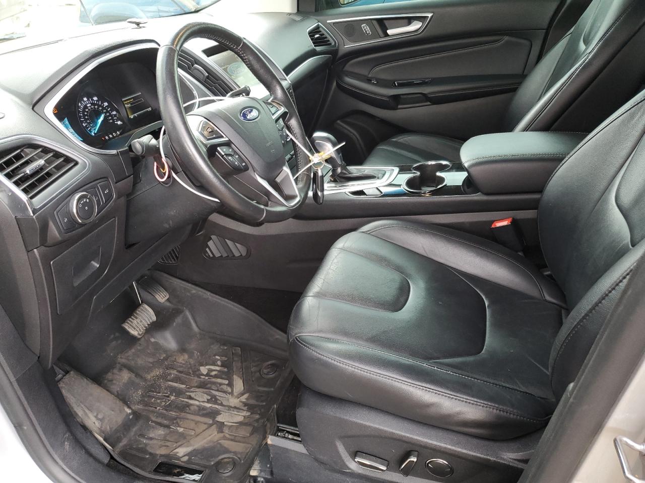 2015 Ford Edge VIN 2FMTK4K83FBB50690 Copart auction photo, front end / undercarriage damage thumbnail 7