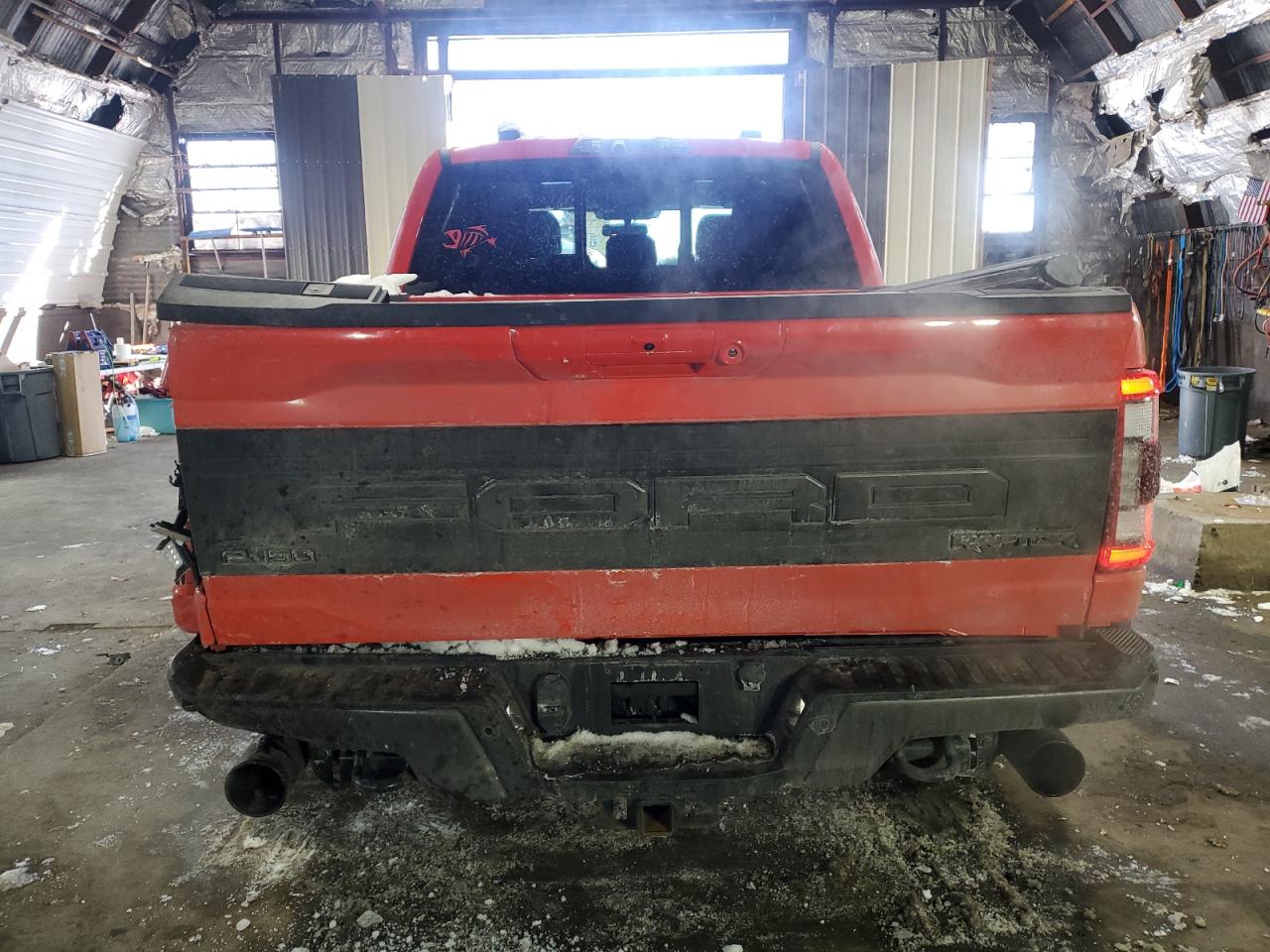 2022 Ford F-150 VIN 1FTFW1RG0NFB74959 Copart auction photo, rear end damage thumbnail 6