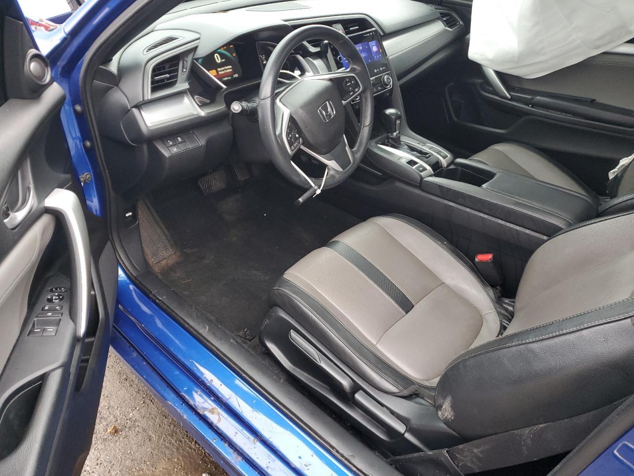 2017 Honda Civic VIN 2HGFC3B90HH352633 Copart auction photo, side / front end damage thumbnail 8