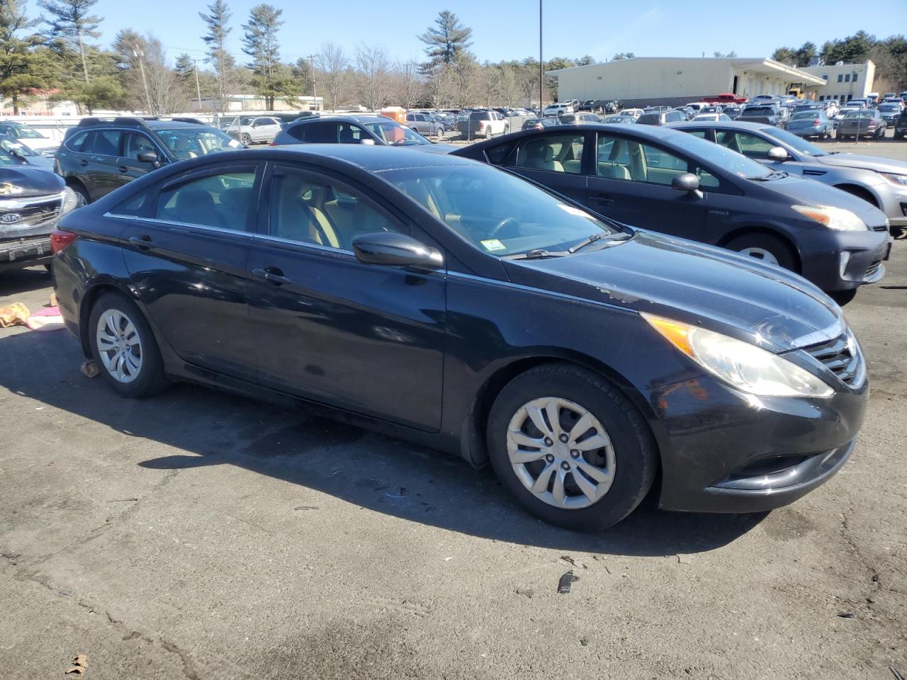 2011 Hyundai Sonata VIN 5NPEB4AC1BH087798 Copart auction photo, side / minor dent/scratches damage thumbnail 4