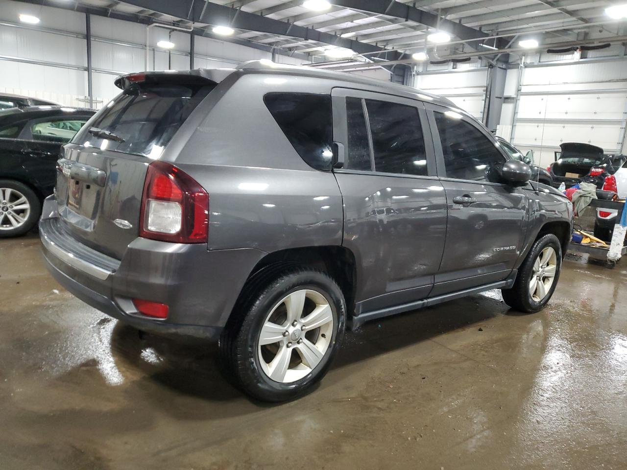 2015 Jeep Compass VIN 1C4NJDEB3FD189281 Copart auction photo, front end damage thumbnail 3