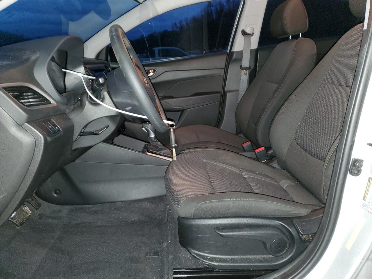 2022 Hyundai Accent VIN 3KPC24A63NE174046 Copart auction photo, rear end damage thumbnail 7