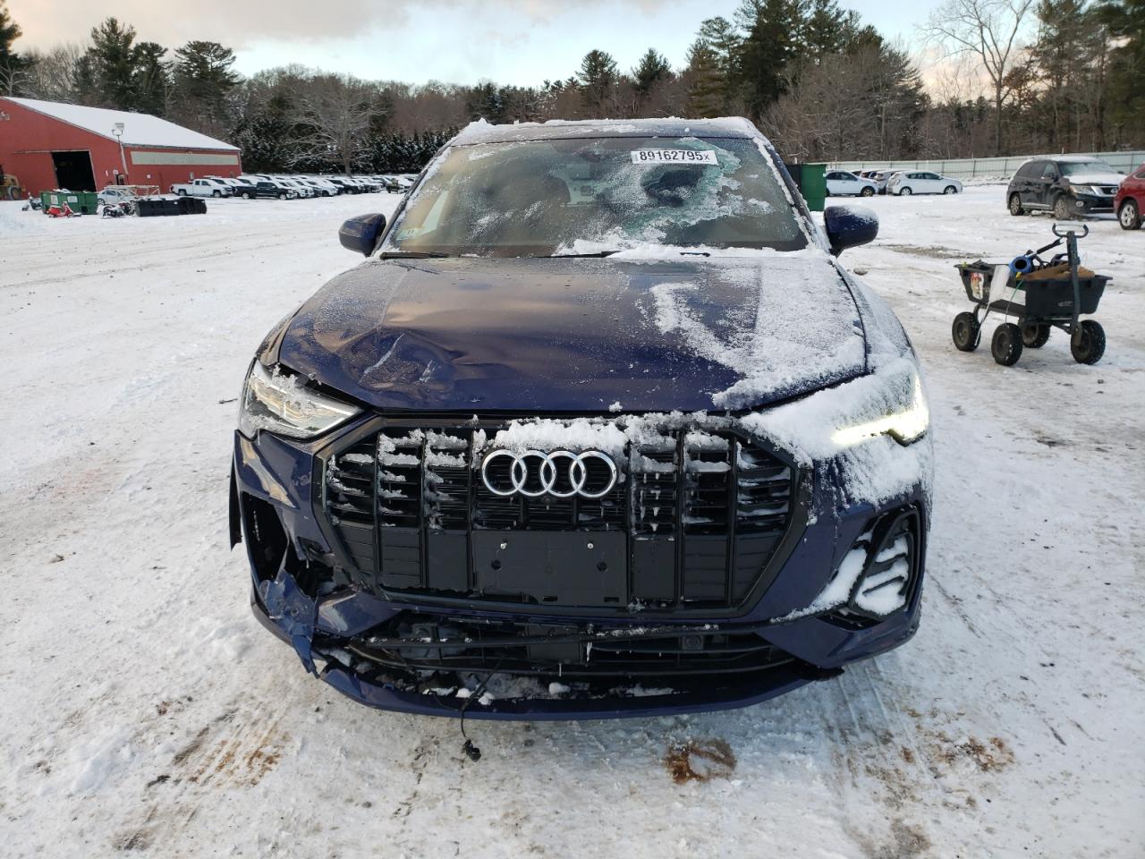 2024 Audi Q3 VIN WA1EECF37R1197681 Copart auction photo, front end damage thumbnail 5