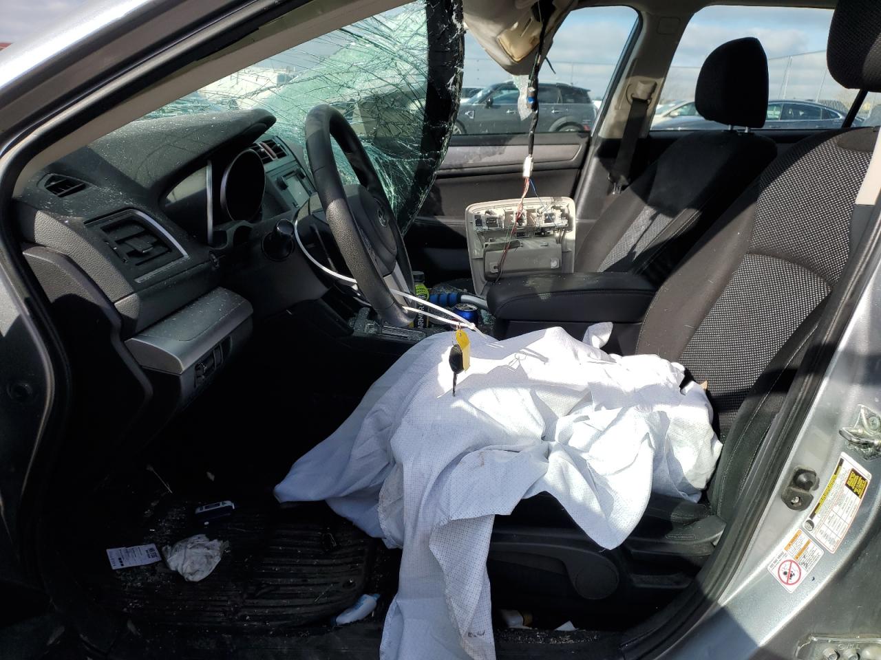 2017 Subaru Outback VIN 4S4BSAAC9H3372637 Copart auction photo, all over damage thumbnail 7