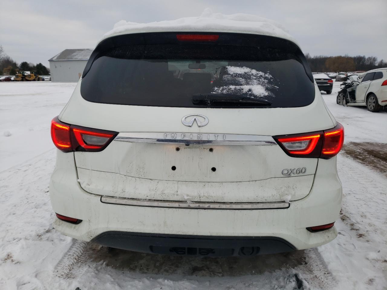 2017 Infiniti QX60 VIN 5N1DL0MM6HC530016 Copart auction photo, front end / side damage thumbnail 6
