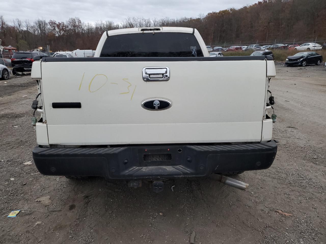 2007 Ford F-150 VIN 1FTPW14V57FB10266 Copart auction photo, undercarriage / minor dent/scratches damage thumbnail 6