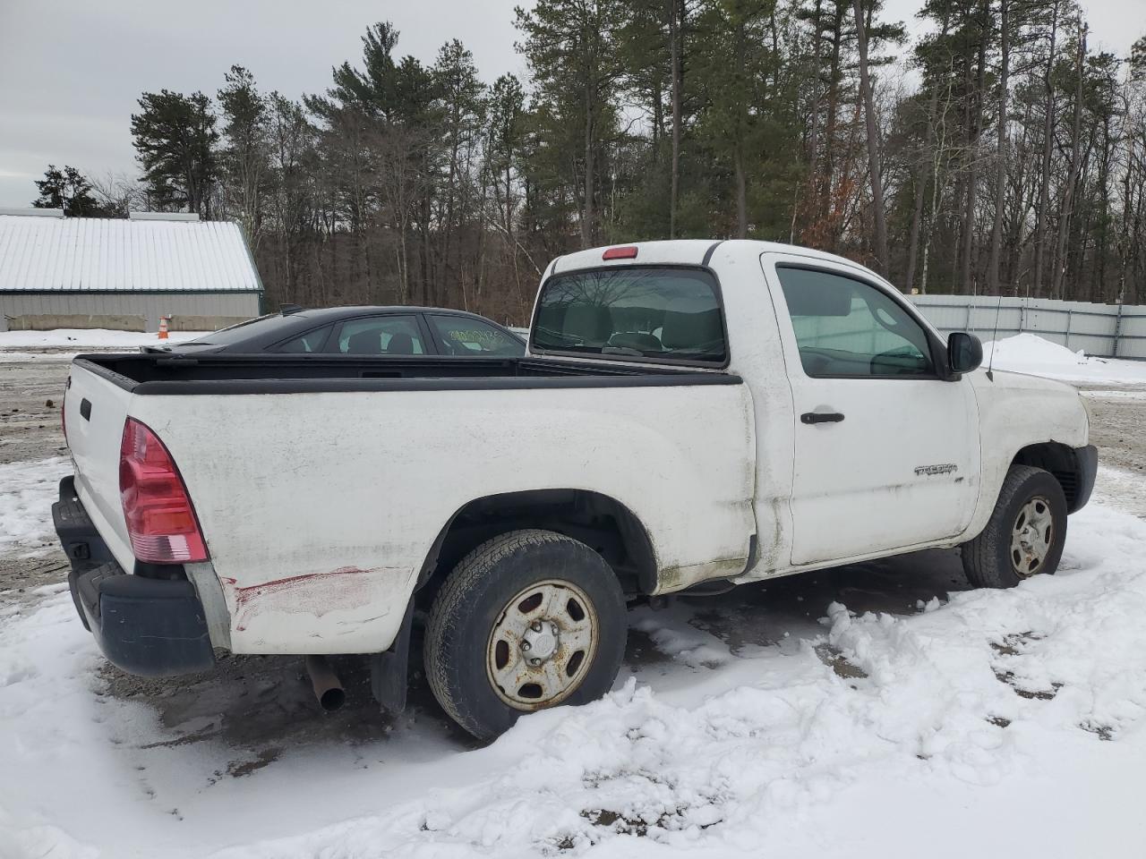 2008 Toyota Tacoma VIN 5TENX22N08Z550378 Copart auction photo, rear end damage thumbnail 3