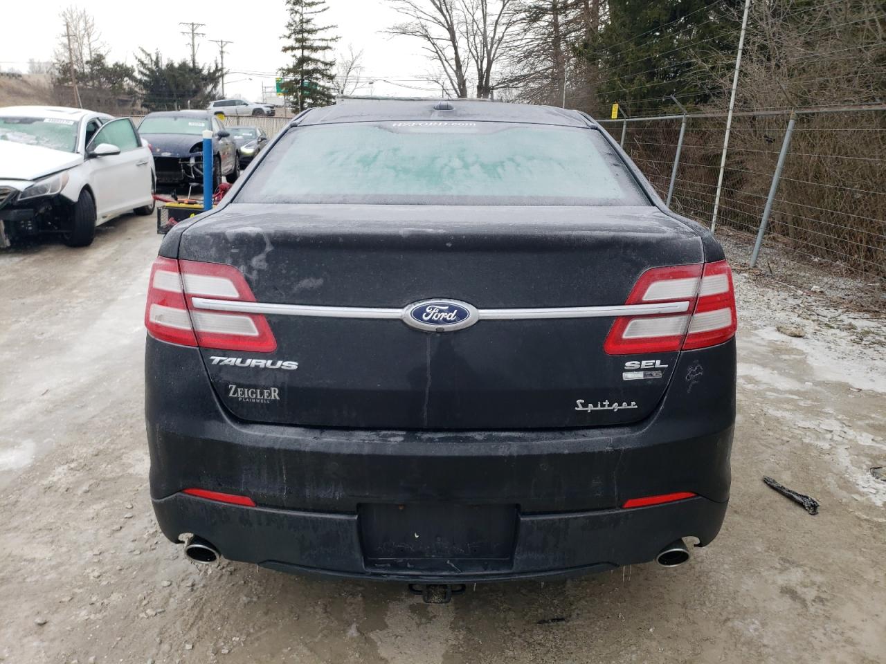 2014 Ford Taurus VIN 1FAHP2H87EG180702 Copart auction photo, rear end damage thumbnail 6