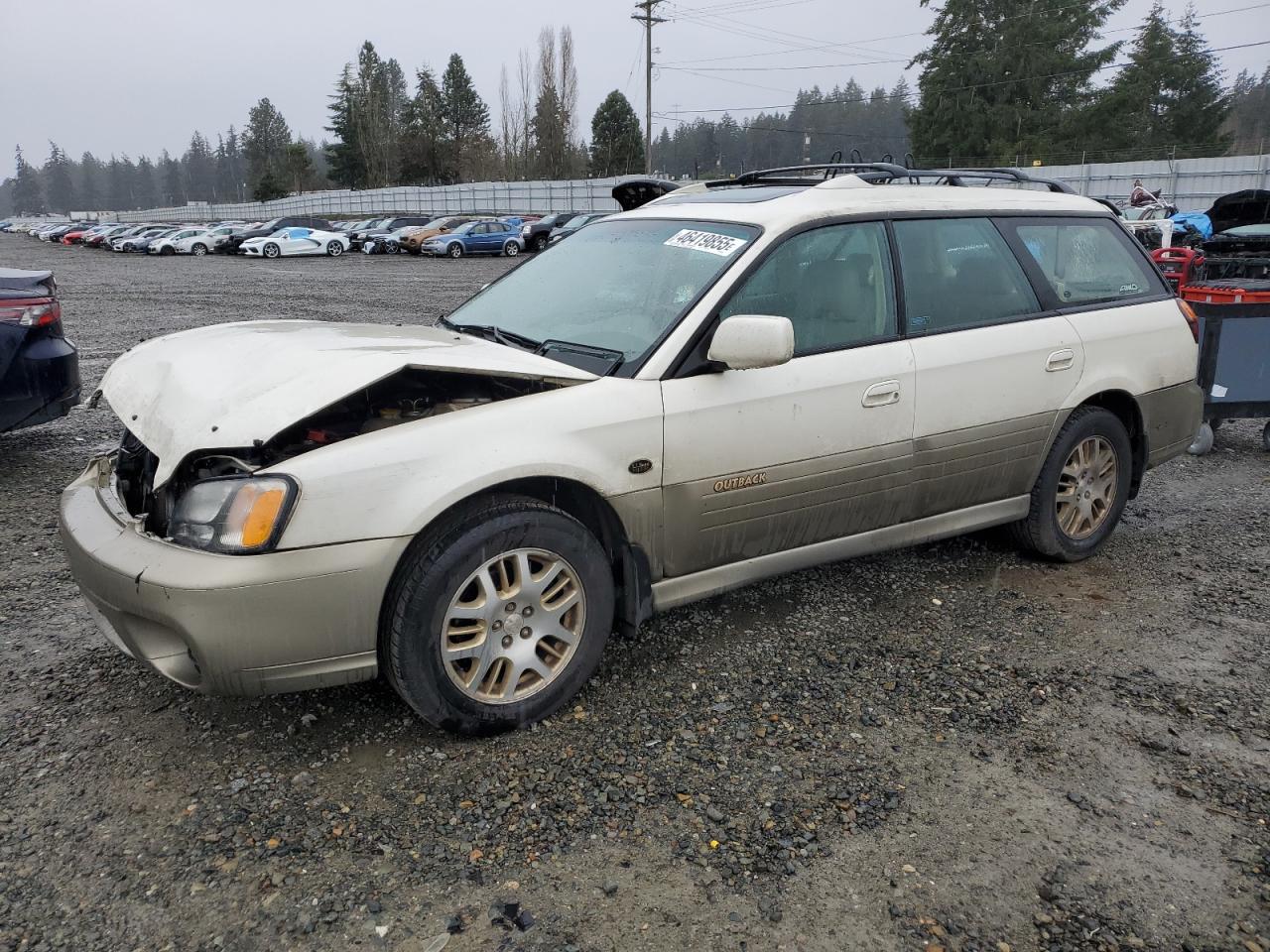 2003 Subaru Legacy VIN 4S3BH806137602373