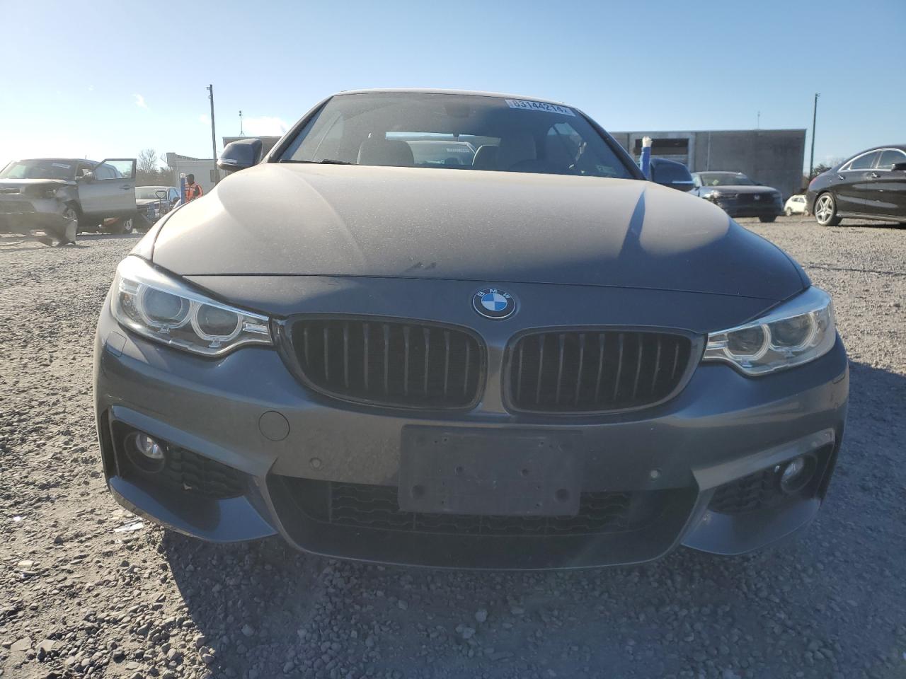 2017 BMW 4er VIN WBA4U9C35H5H64585 Copart auction photo, rear end / undercarriage damage thumbnail 5