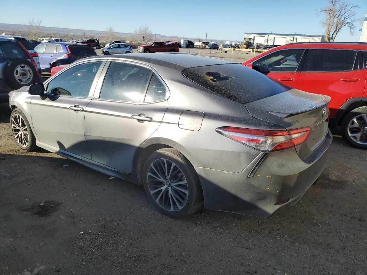 2018 Toyota Camry VIN 4T1B11HK1JU627619 Copart auction photo, front end damage thumbnail 2