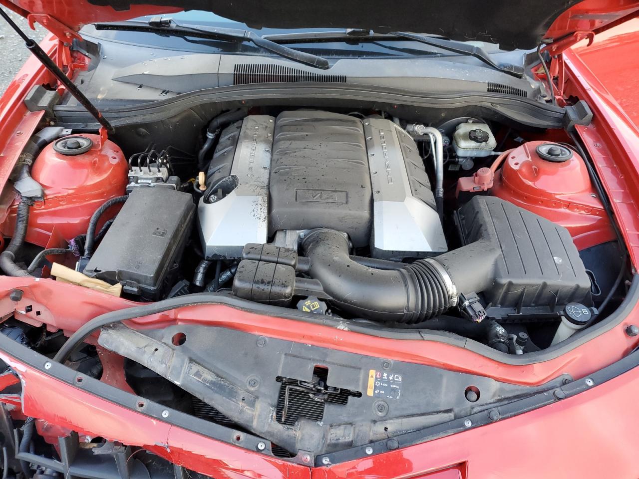 2012 Chevrolet Camaro VIN 2G1FK1EJXC9182675 Copart auction photo, front end / side damage thumbnail 12
