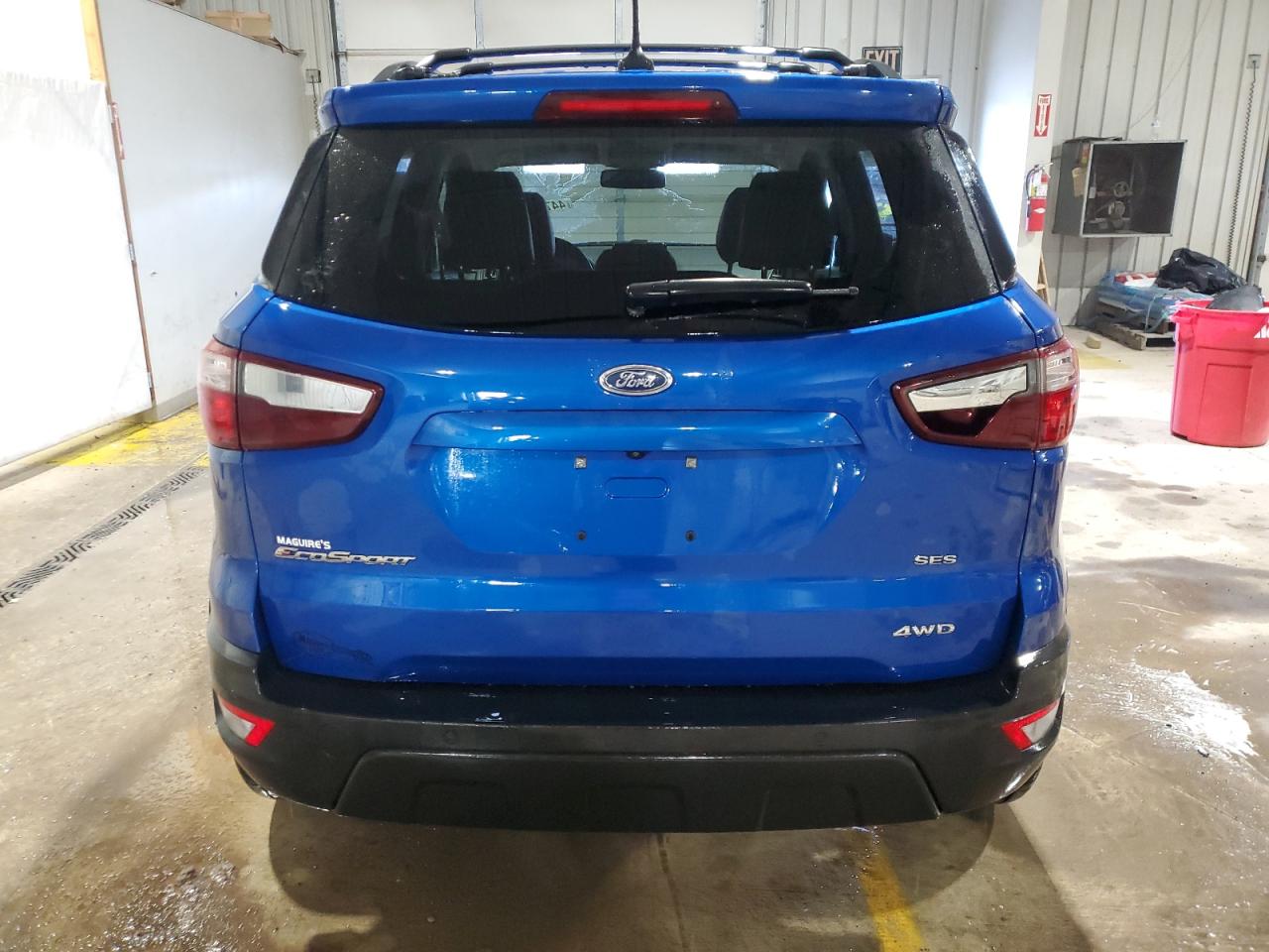 2018 Ford EcoSport VIN MAJ6P1CL6JC189860 Copart auction photo, front end damage thumbnail 6