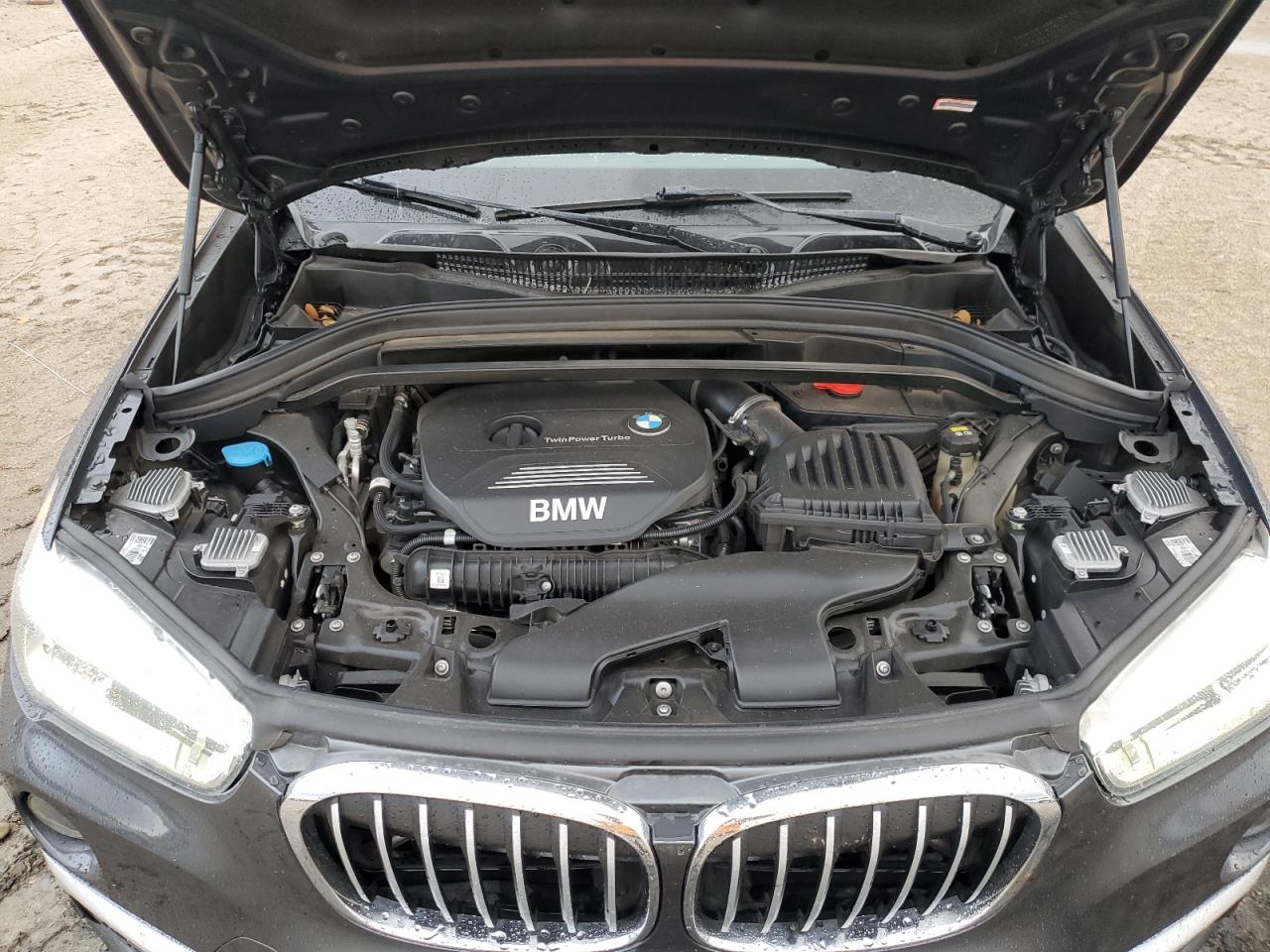 2018 BMW X1 VIN WBXHU7C33J5L07935 Copart auction photo, rear end damage thumbnail 14