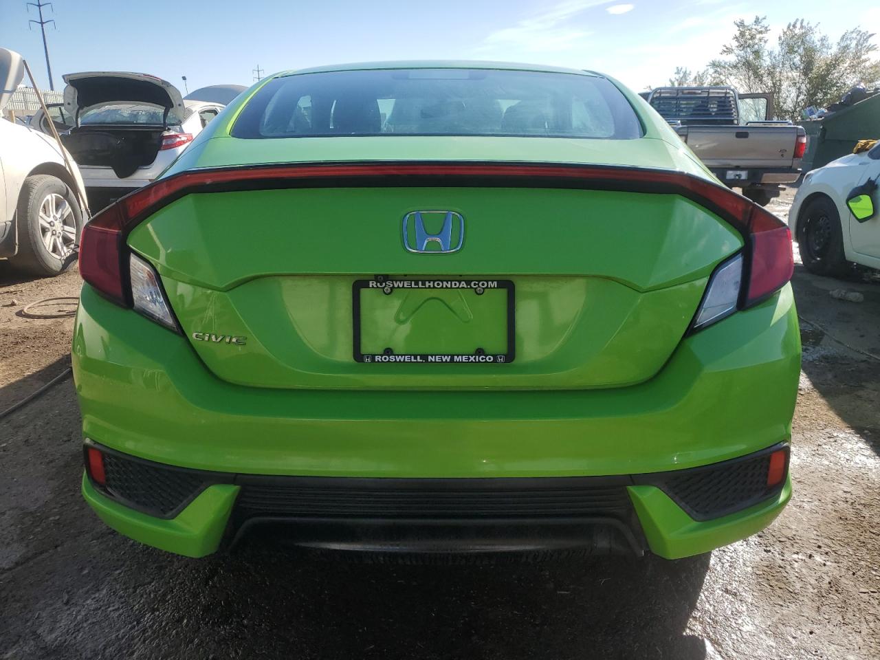 2016 Honda Civic VIN 2HGFC4B00GH310548 Copart auction photo, water/flood damage thumbnail 6