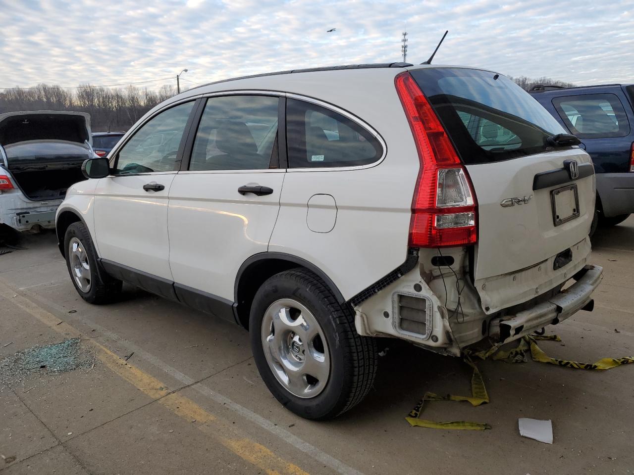 2009 Honda CR-V VIN 5J6RE48339L001311 Copart auction photo, rear end damage thumbnail 2